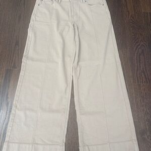 American Eagle dreamy drape stretch low rise wide leg pants